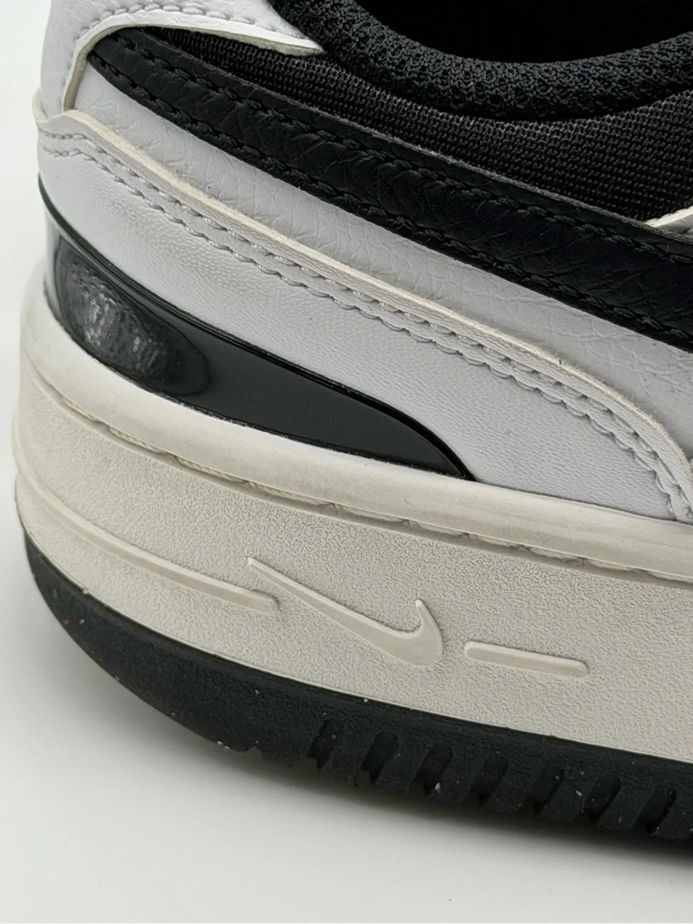 Nike Black and White Low-Top Sneakers